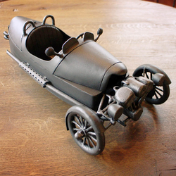 A wrought iron car model Morgan A wrought iron car model Morgan