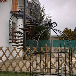 Kovaná kupola na studňu Kovaná kupola na studňu