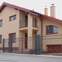 A wrought iron fence CRAZY A wrought iron fence CRAZY