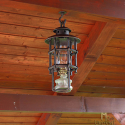Forged grille for oil lamp Forged grille for oil lamp