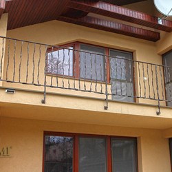 The wrought iron railing - CRAZY The wrought iron railing - CRAZY